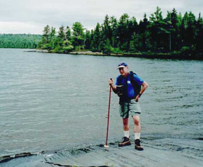 30.3 MM. Here I am at Spectacle Pond. You reach this pond just before the crossing of ME 15 southbound. Courtesy askus3@optonline.net